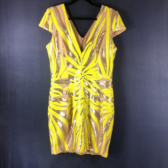 NWot  Dress The Population Zoe Dress- size M #235 - Picture 3 of 6